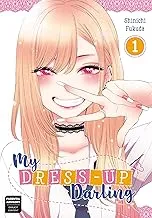 My Dress-Up Darling manga cover art featuring main characters and key visual elements